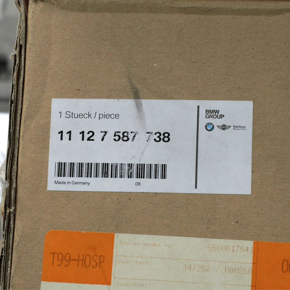 Cubierta de válvula de culata derecha genuina BMW 2010-2015 760Li 11-12-7-587-738 Foto 3 de 3