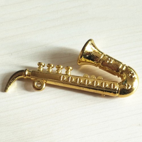 1pcs Kids Trumpet Musical Musical Instrument Toy Miniature Saxophone - Picture 3 of 11