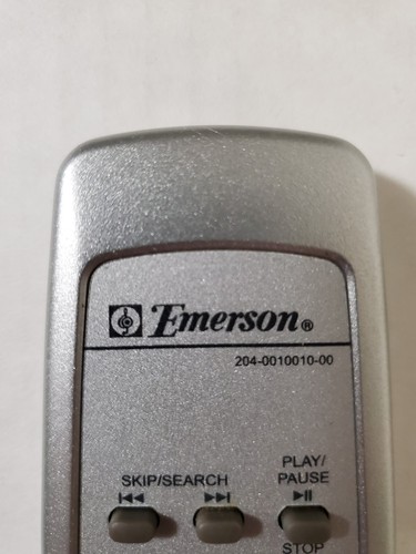 Telecomando Emerson 204-0010010-00 ricambio OEM argento testato e funzionante! - Foto 2 di 4