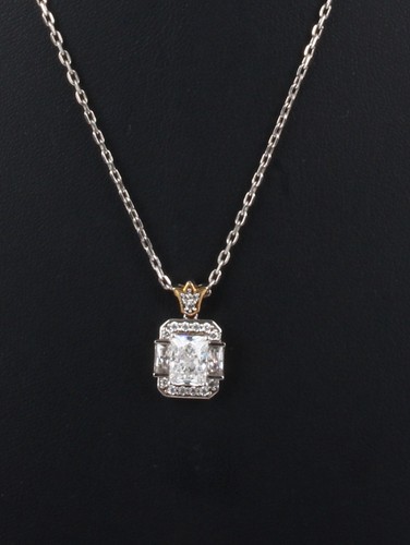 PENDANT CHAIN NECKLACE 925 SIGNED 