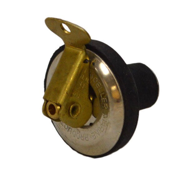Moeller Marine 1/2 Inch Rubber Boat Livewell / Baitwell Drain Plug