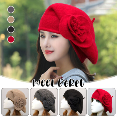 Wool Beret Ladies display picture 2