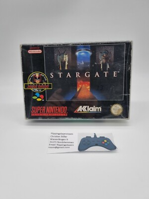 Stargate Super Nintendo mit Anleitung/OVP/SNES