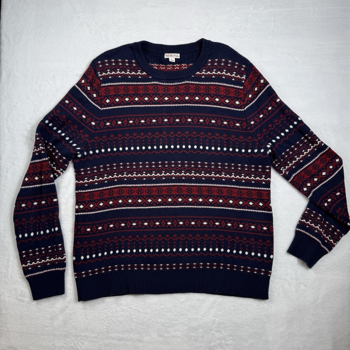 Merona from Target Fisherman Style Knit Sweater Men's Large L