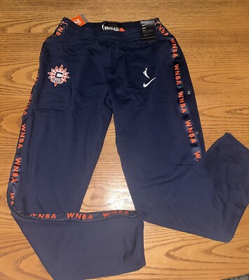NIKE RARE WOMENS TEAM ISSUED CONNECTICUT SUN WNBA WARMUP SNAP PANTS XXL-TT NWT