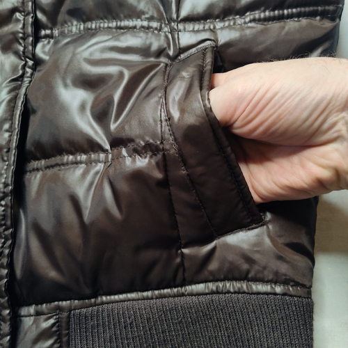 PREDATOR Women Large Brown Full Zip Down Puffer Vest - Picture 10 of 19