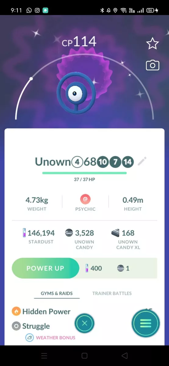 Pokemon GO Singapore, Looking for: Unown ”