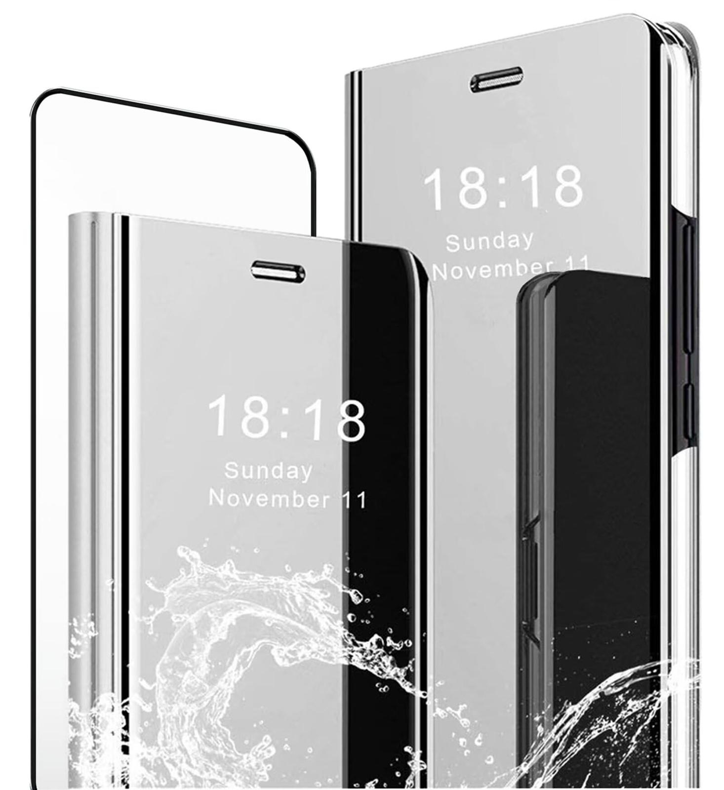 Чехол-книжка Huawei P20 Pro Hülle + Panzerglasfolie с откидной крышкой для журнала Spiegel...