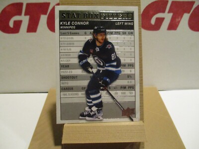 2023-2024 23-24 Upper Deck Stat Box Fillers Kyle Connor Card #SB-8