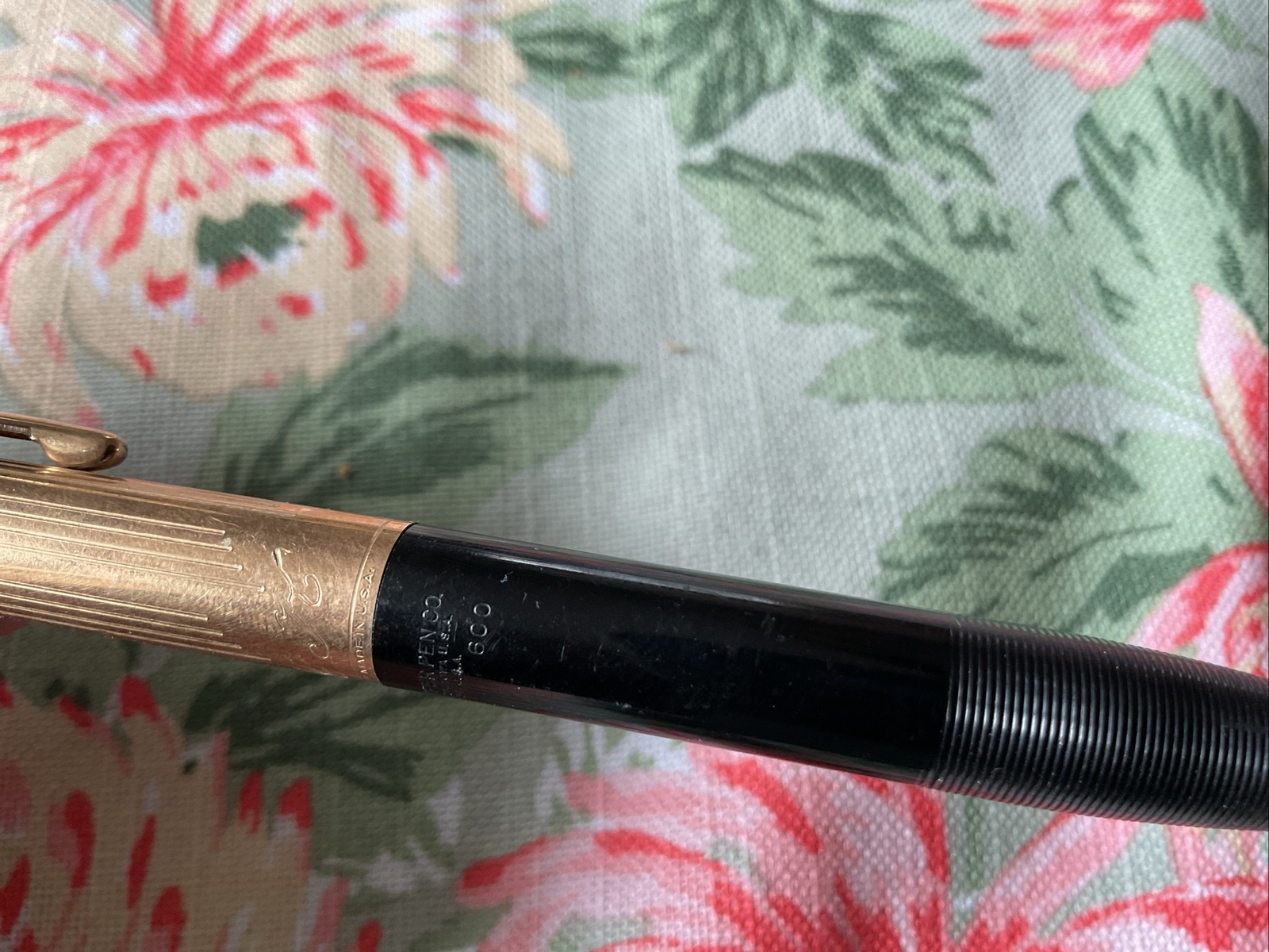 Vintage W. A. Sheaffer 14 K Gold Filled Continuous Twist Pencil Fort Madi Ref15