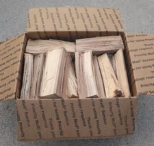 🔥SEASONED HICKORY WOOD CHUNKS CHIPS FOR SMOKING BBQ GRILLING  4"-5"L 5+LBS🔥