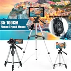 Aluminum Alloy Tripod Stand Holder Mount + Remote For Cell Phone Camera DSLR