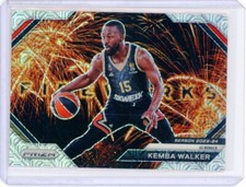 2023-24 Panini Prizm Euroleague KEMBA WALKER Fireworks MOJO Prizms 5/25