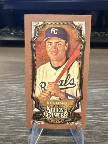2024 Topps Allen & Ginter - Gold  Border - Carlos Beltran Mini #166  🔥