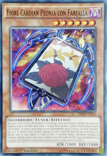 Cardian Blume mit Schmetterling - Common - INOV-IT014 - Italienisch - Neu