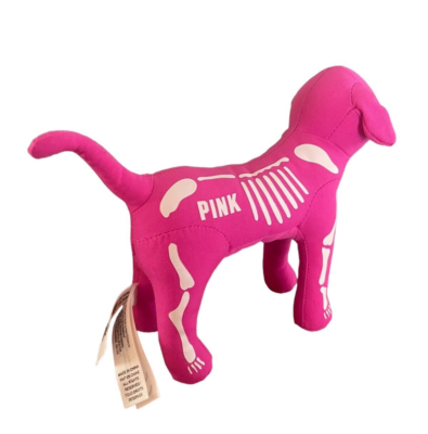 NEW Victoria Secret VS PINK Mini Collectible Spooky Dog Skeleton