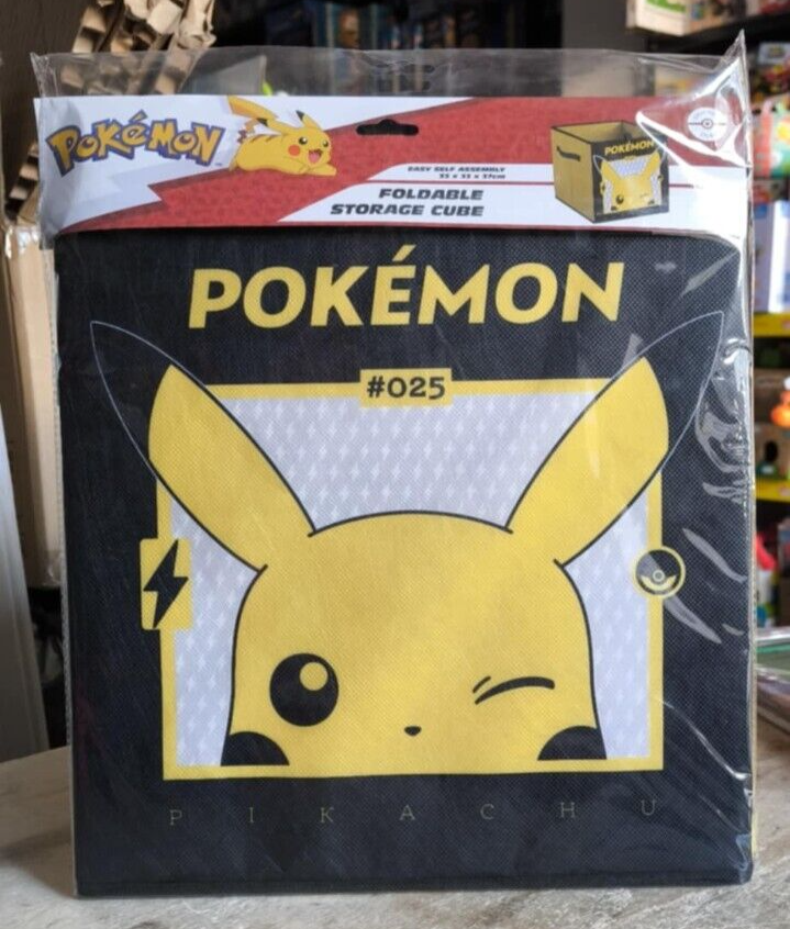 POKEMON FOLDABLE STORAGE CUBE CUBO PORTA OGGETTI