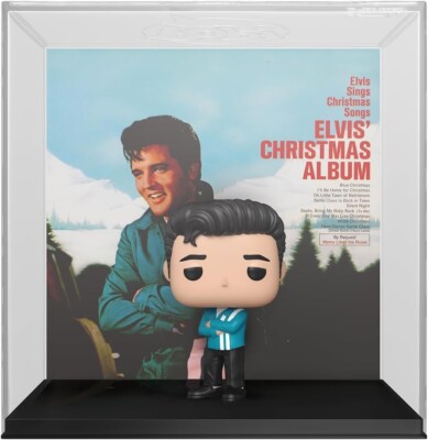 FLAWED Box Funko Pop Album Cover Elvis' Christmas Album Figure