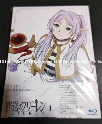Frieren: Beyond Journey's End Vol.1 Limited Edition Blu-ray Booklet Card Japan