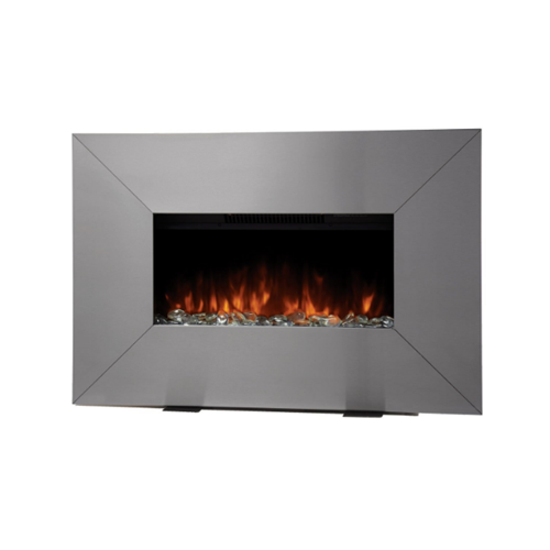 Bionaire 40 Led Electric Stainless Steel Fireplace Bef6700led Cn