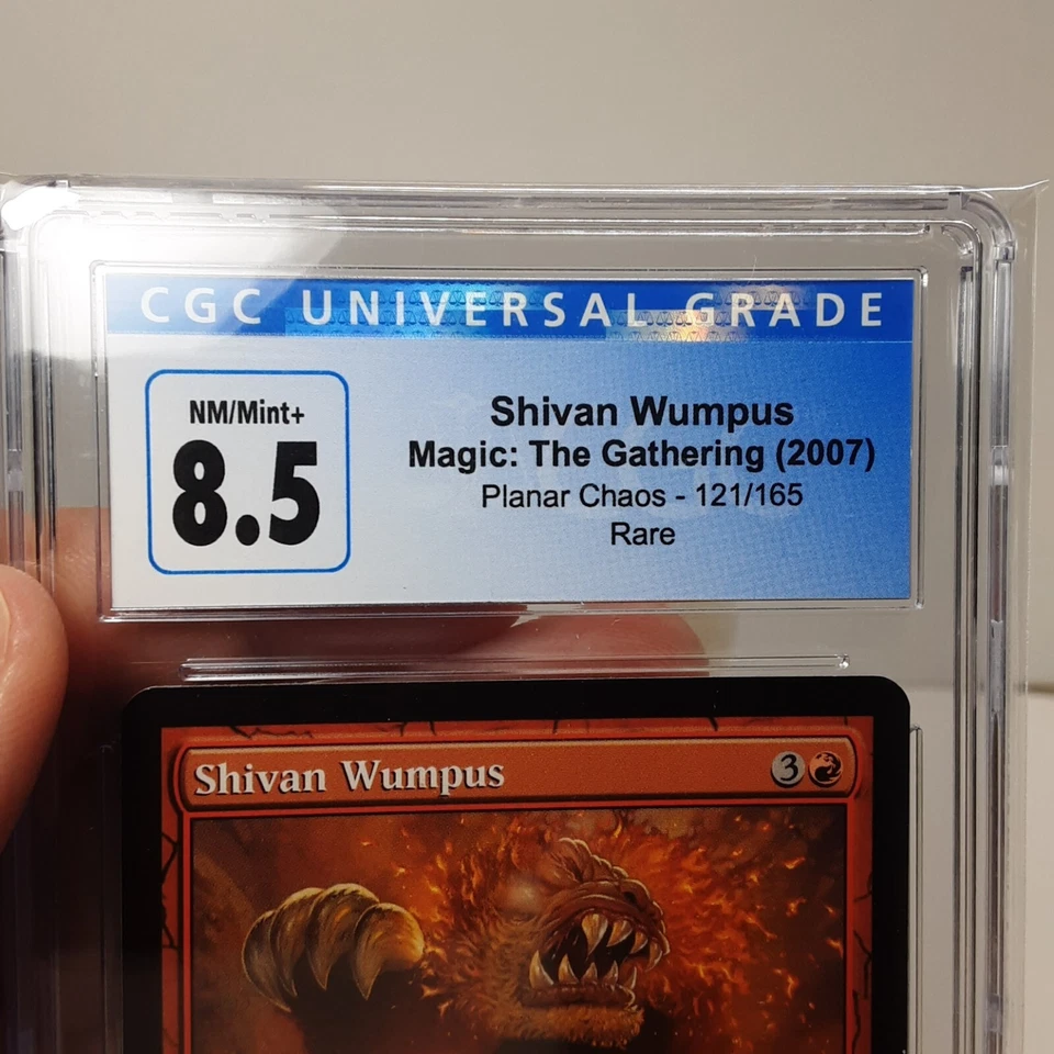 MTG - Planar Chaos - Shivan Wumpus - Graded CGC 8.5 - Image 3 of 3