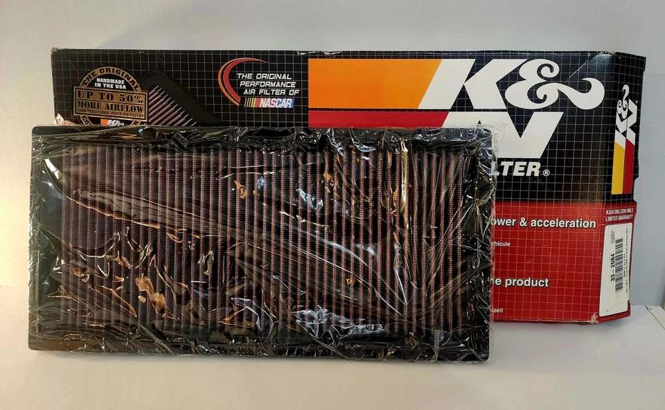 Filtro de ar K&N 33-2084 compatível com 1994-2002 DODGE/CHEVROLET Ram 3500 2500 1500 Camaro - Imagem 2 de 2