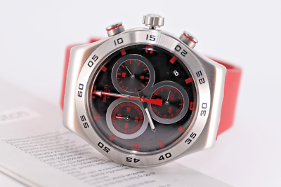 Swatch CRIMSON CARBONIC RED YVS524 Women Swiss From JAPAN for sale