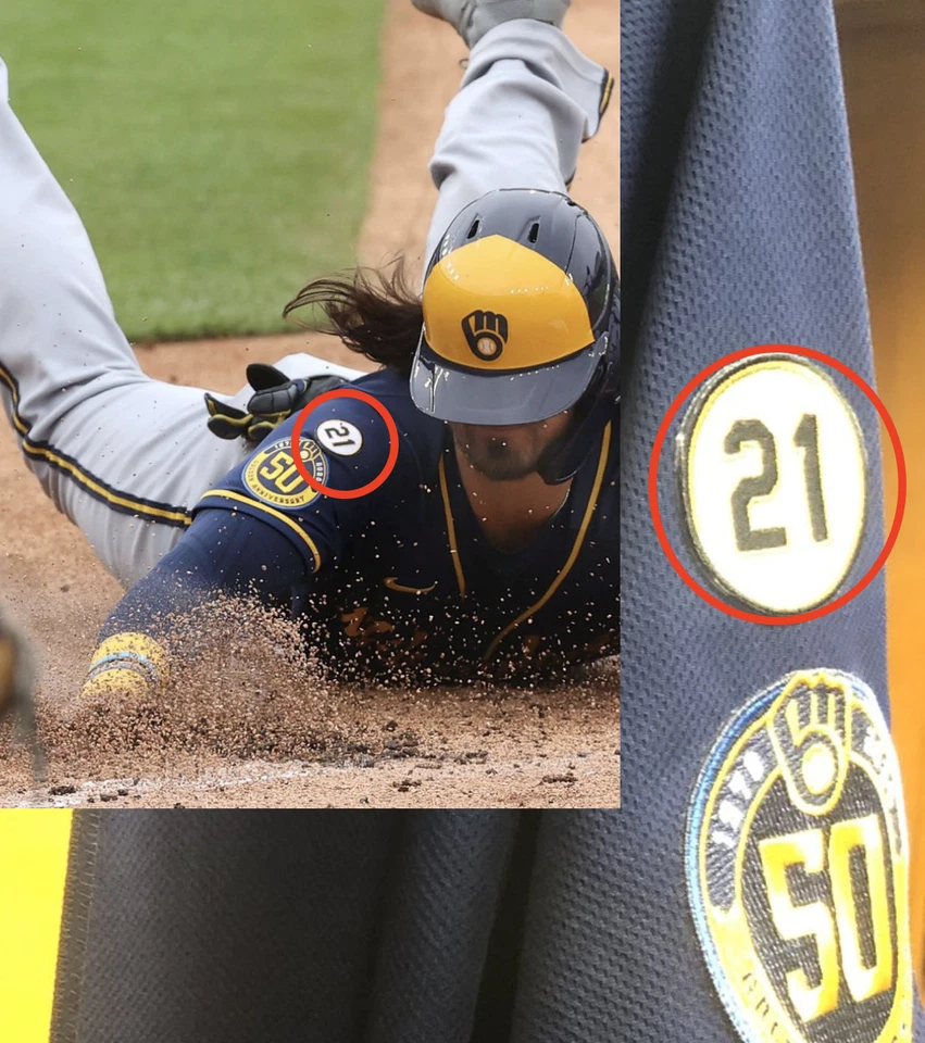 ROBERTO CLEMENTE Patch #21 Patch Baseball Jersey PATCH PIRATES PUERTO RICO MLB - Image 3 of 3