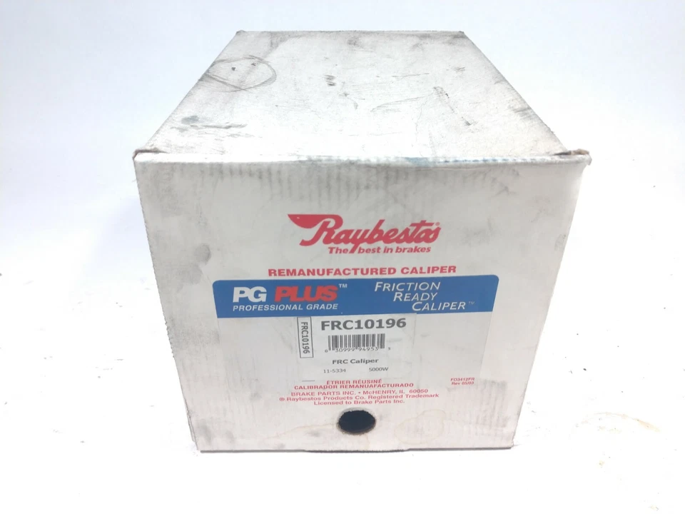 Remanufactured OEM Mopar Disc Brake Caliper Front Right RAYBESTOS FRC10196 — 第 4/4 张图片