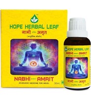 Hope herbal Leaf Nabhi Shakti Amrit 30mL Navel Drops,Belly Button Oil