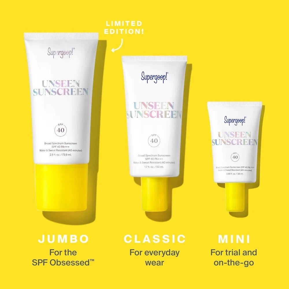 Unseen sunscreen sale