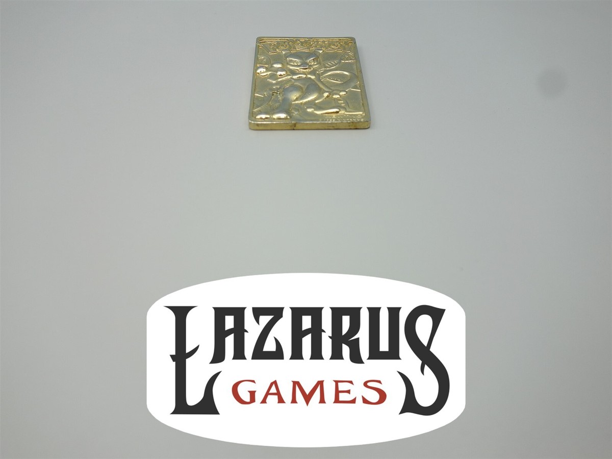 Pokemon TCG: Gold Plated Mewtwo Card | eBay