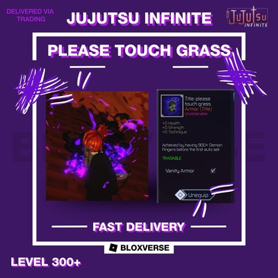 [ Jujutsu Infinite Exclusive Items ] JJI Unobtainables/Titles | Fast And Cheap