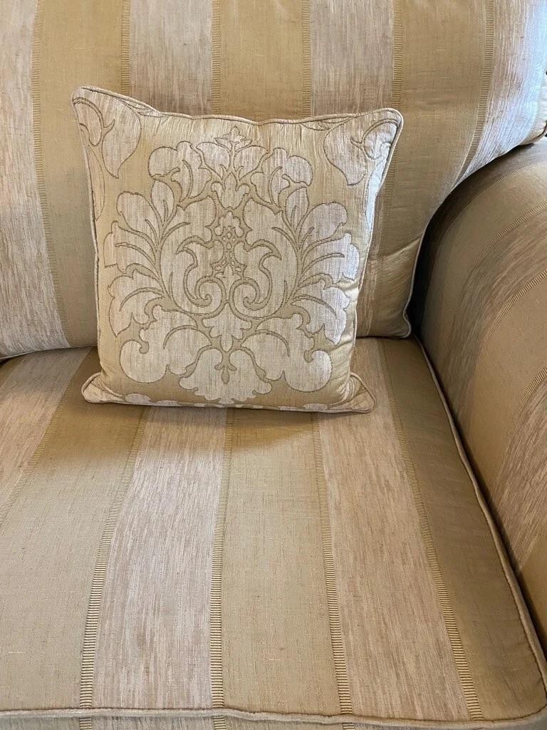 2 Handmade DURESTA lowdes model sofas suite RRP £7500 eBay