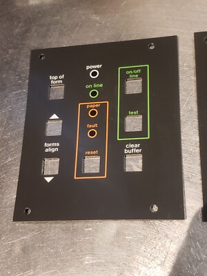 One New Heathkit Label for H-25 Dot Matrix Printer 