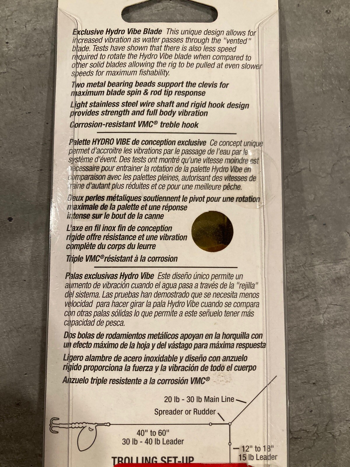 Lot of 10 - Luhr Jensen Hydro Vibe Extreme Spinners - Size 6 & Size 4 1/2 - Image 9