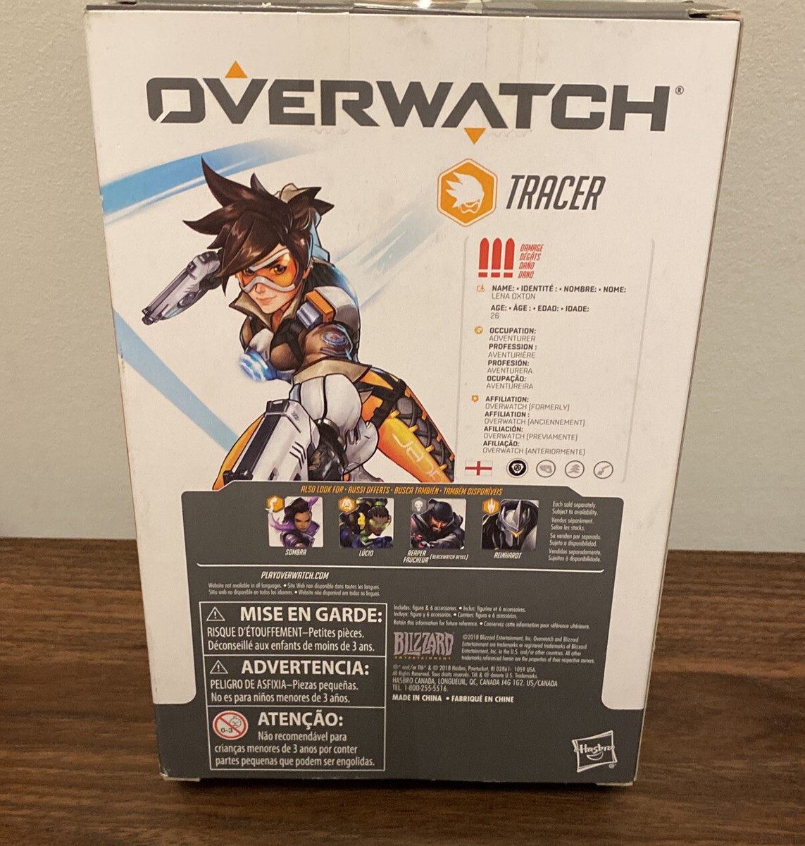 Overwatch Ultimates Tracer 6-Inch Action Figure Blizzard Hasbro | eBay