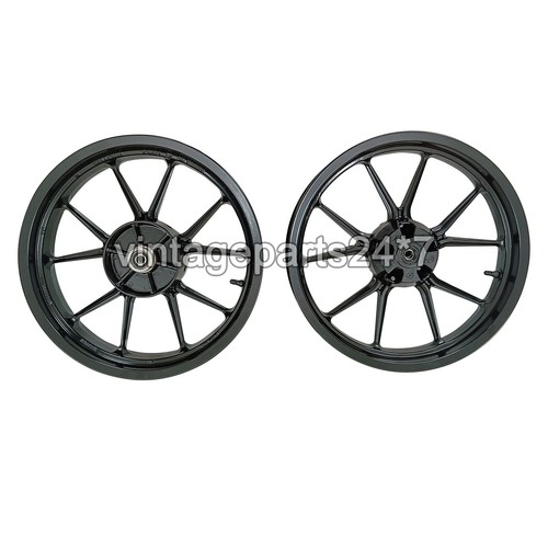 Fit For KTM Duke 250 390 Front And Rear Alloy Wheel Rim, Black 2017-2022 - Picture 3 of 3