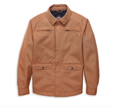 NEW Mens Harley-Davidson Canvas Riding Jacket Sand Small 97136