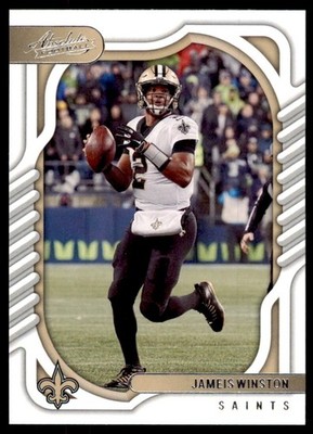 2022 PANINI ABSOLUTE JAMEIS WINSTON. NEW ORLEANS SAINTS #53