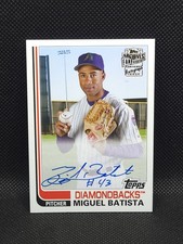 2021 Topps Archives Fan Favorites Auto Miguel Batista #FFA-MB Diamondbacks