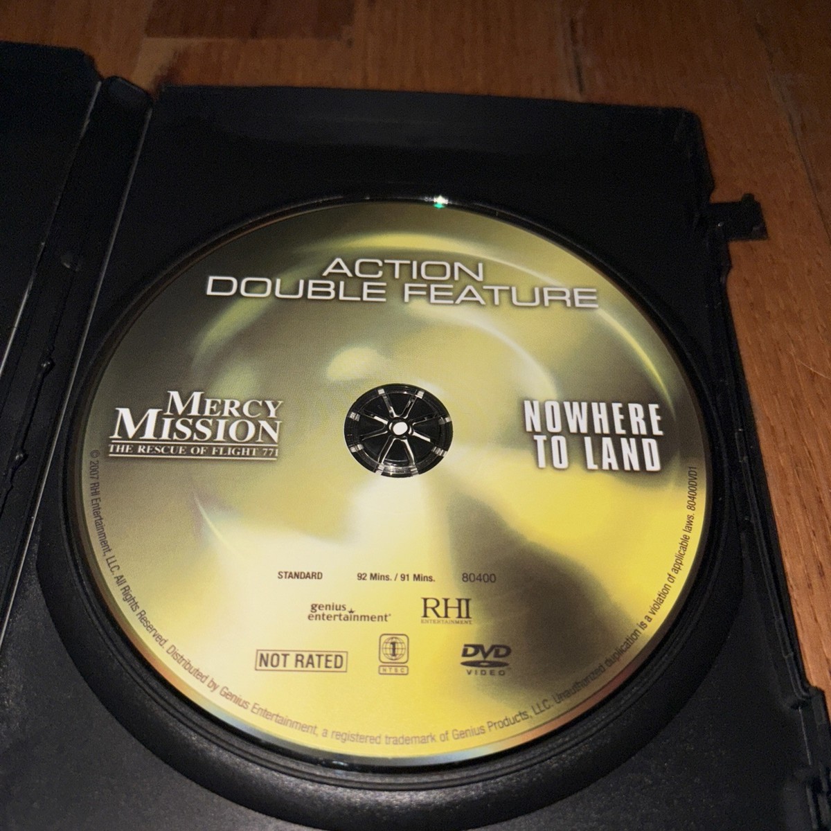 Mercy Mission: The Rescue of Flight 771 / Nowhere to Land (DVD