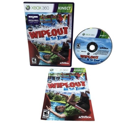 Wipeout: In the Zone Xbox 360 Game Kinect Sensor Game Complete CIB w/ manual GUC