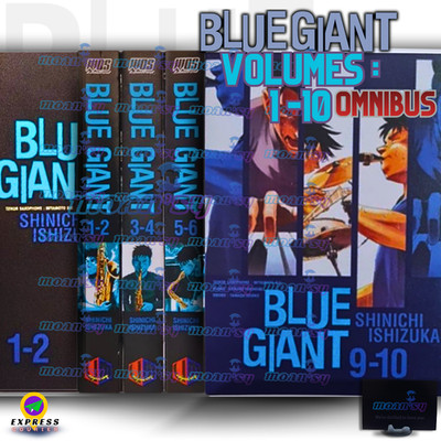 Blue Giant Omnibus Vols 1-10 Set English Manga Music Drama Comic
