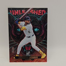 Panini Donruss 2025 Unleashed Jackson Chourio #10 Brewers /99
