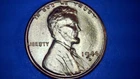 1944D BU Red Lincoln Wheat Cent with DDO/DDR   errors FS-101 Flawless condition.