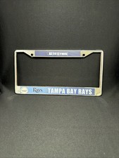 Tampa Bay Rays WinCraft Metal License Plate Frame 12x6