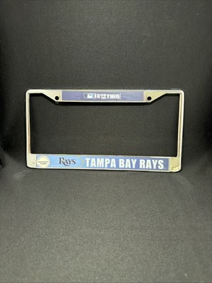 Tampa Bay Rays WinCraft Metal License Plate Frame 12x6