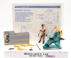 Dreadnok Air Skiff W/Zanzibar 100% Complete GI Joe 1987 Hasbro Figure Vehicle