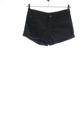 H&M DIVIDED Short moulant Dames Pantalon court T EU 40 noir style décontracté - Photo 1/4